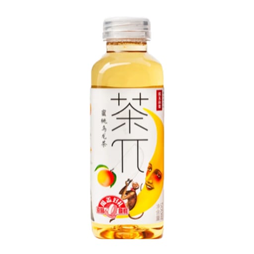 Cha Pi Peach Oolong Flavor Tea — 15 × 500ml per case