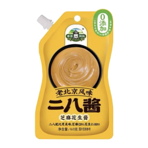 Mongolian Mom Peanut and Sesame Sauce — 30 × 160g per case