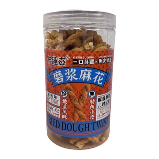 KQZ Twist Dough Hot and Spicy — 20 × 260g per case