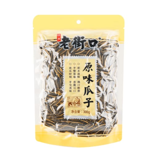LaoJieKou Sunflower Seeds (Original) — 20 × 300g per case