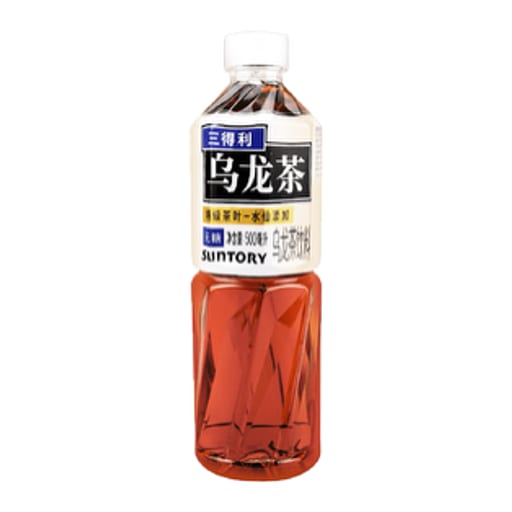 SUNTORY Sugar Free Oolong Tea — 15 × 500ml per case