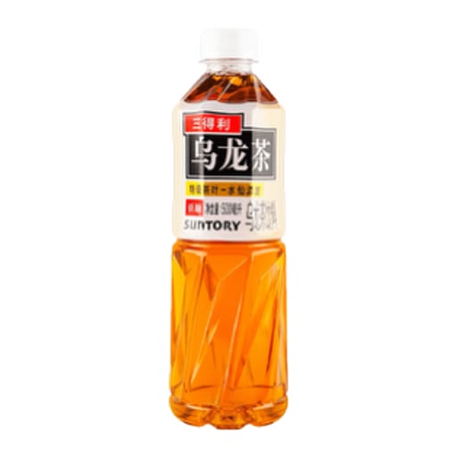 SUNTORY Low Sugar Oolong Tea — 15 × 500ml per case