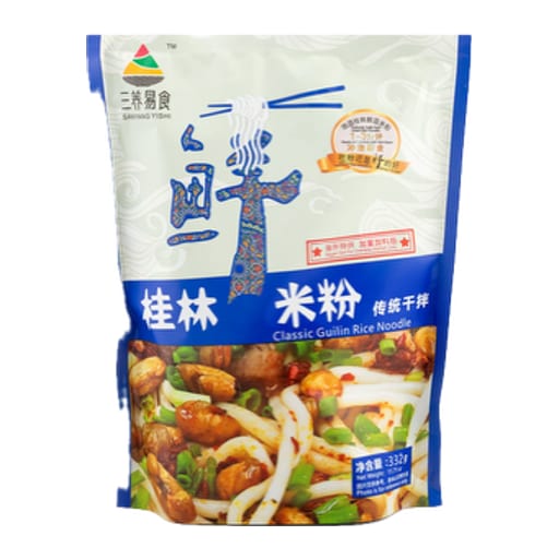 Sanyang Yishi Guilin Instant Rice Noodle with Sauce — 24 × 332g per case