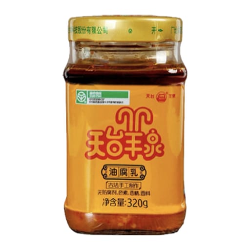 Tiantai Yangquan Fermented Oil Tofu — 20 × 320g per case