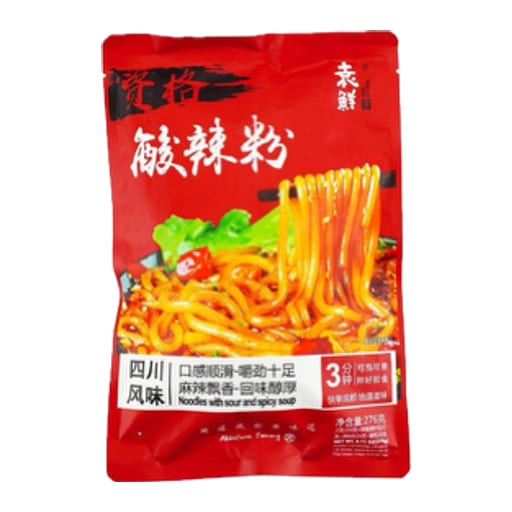 YUANXIAN Hot and Sour Vermicelli — 30 × 276g per case