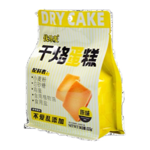 YLM Dry-Toasted Cake Cookies (Original Flavor) — 32 × 125g per case