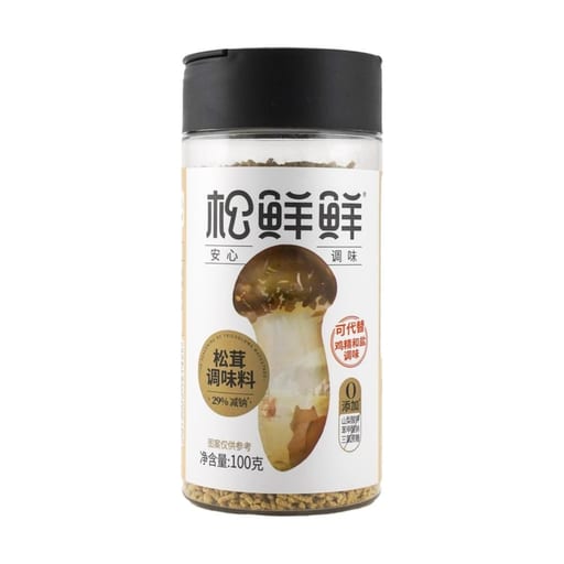 Songxianxian Assaisonnement aux matsutakes Songxianxian moins de sodium — 40 × 100g par caisse