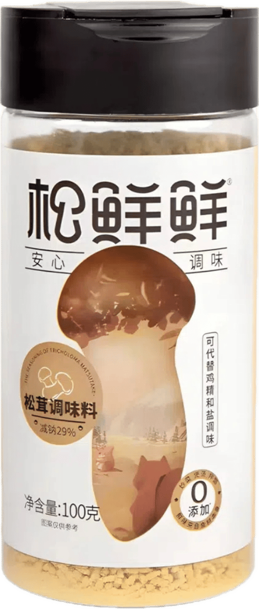 Songxianxian Matsutake Seasoning — 40 × 100g per case