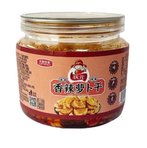 Spicy Dry Radish — 12 × 400g per case
