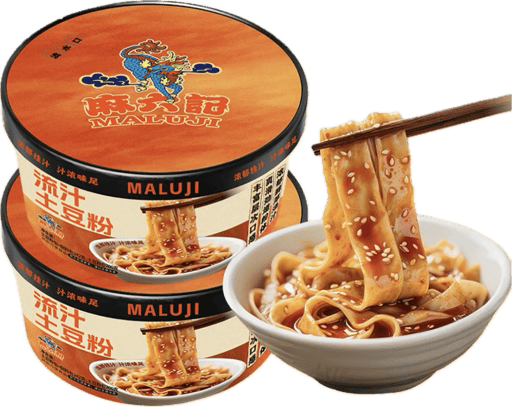MaliuJi Mì khoai tây Lava MaliuJi — mỗi thùng 12 × 242g