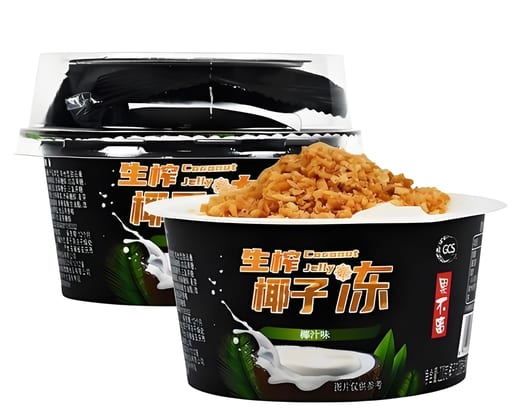GBL Coconut Jelly Coconut Topping — 24 × 220g per case