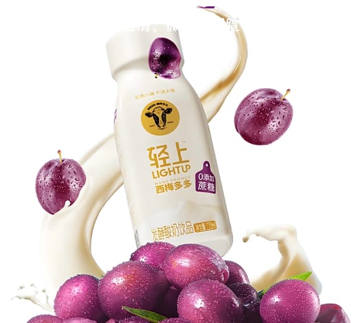 QS 36 Prune Yogurt — 15 × 300ml per case