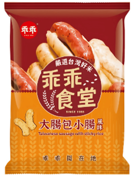 TIFFANY RICE CRACKERS, TAIWAN STYLE FLAVOR — 12 × 60g per case