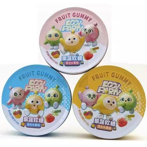 HLY Fruit and Vegetable Gummy — 24 × 80g per case