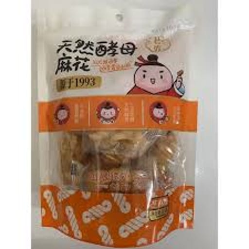 JH Natural Yeast Twist Dough Sesame Flavor — 30 × 110g per case