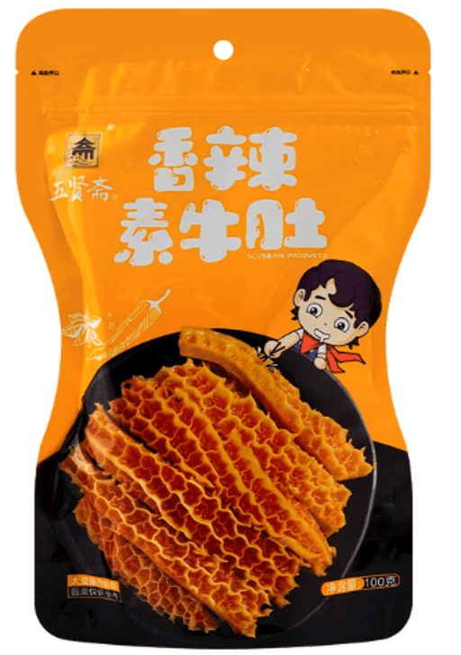 Spicy Vegetarian Made from Soybeans, 3.52oz — 50 × 100g per case
