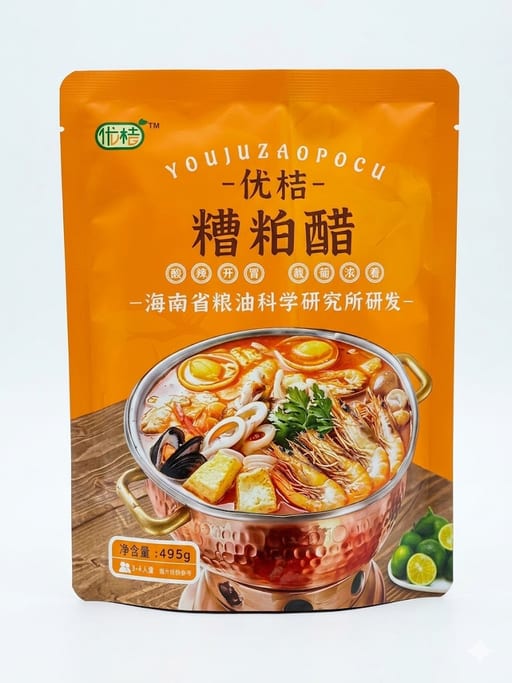 YJ Fermented Rice Vinegar Hotpot — 25 × 459g per case