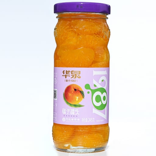 Huaquan Mandarin Orange Canned — 12 × 500g per case
