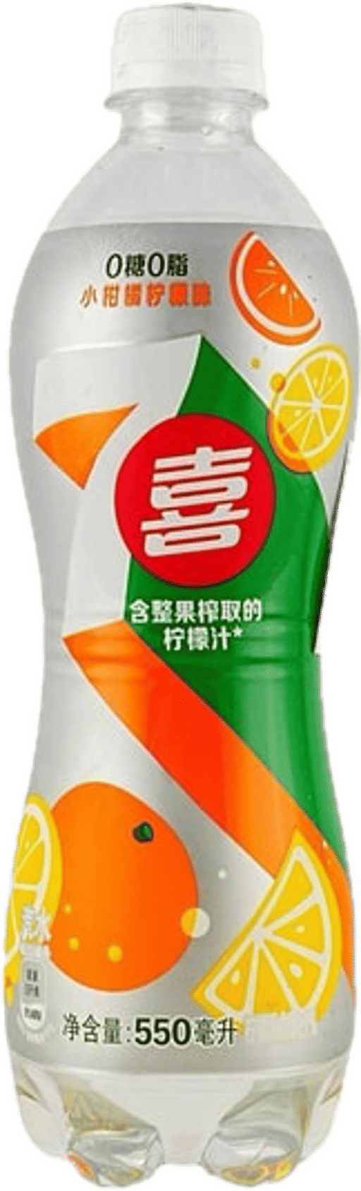 UP 0 Sugar Tangerine Drink — 12 × 550ml per case