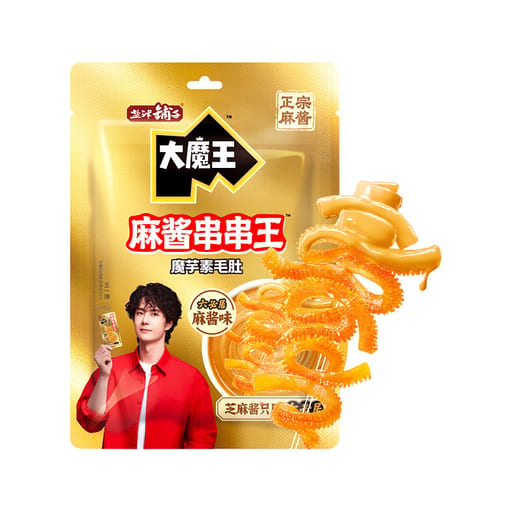 YJPZ Konjac Stripe Skewer Sesame Flavor — 20 × 200g per case