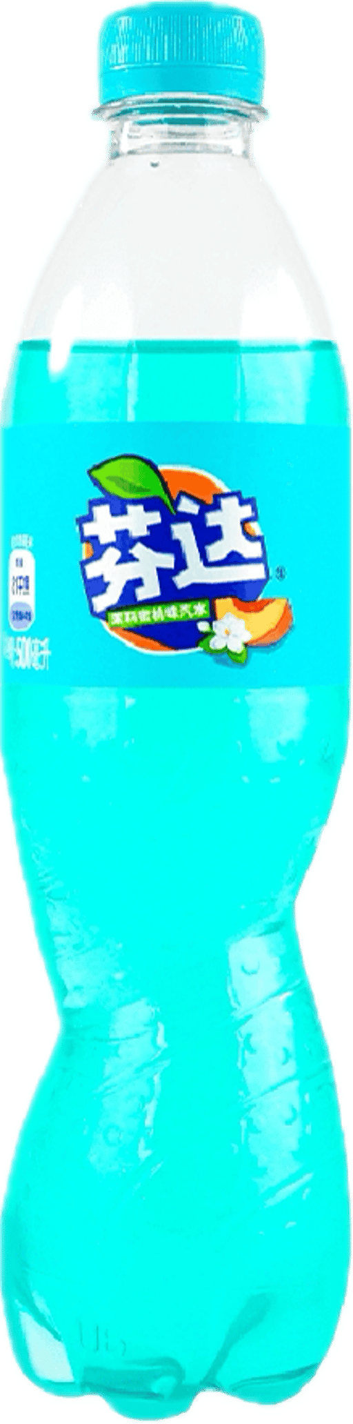FANTA Jasmine Peach Soda Drink — 12 × 500ml per case