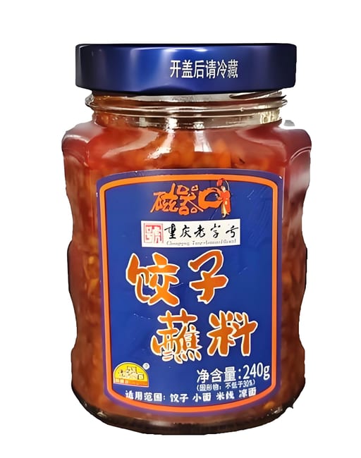 CQK Dumpling Sauce — 12 × 258g per case