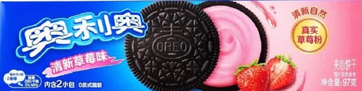 OREO Strawberry Cookie — 24 × 97g per case