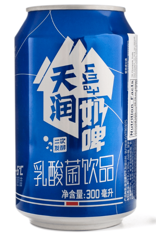 TIANRUN SODA ANANAS AU LAIT — 12 × 300ml par caisse