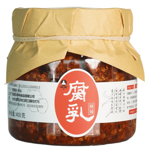 MINE Hot & Spicy Fermented Tofu — 12 × 400g per case