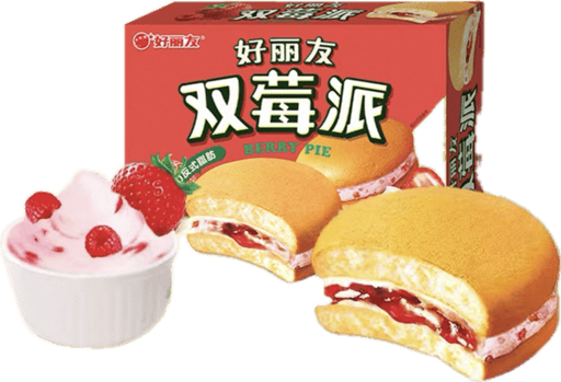 ORION Double Berry PIE — 16 × 138g per case