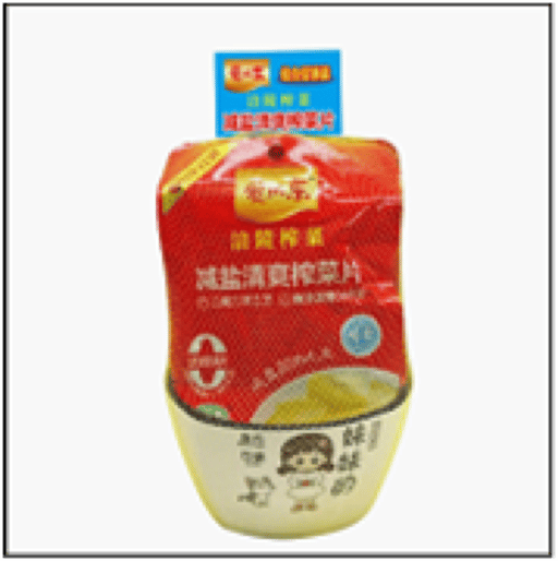 ACD 爱川东 减盐清爽菜片(7连包)带碗 — 整箱 16 × 53g×7