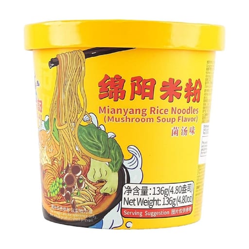 Maliuji Mianyang Rice Mushroom — 24 × 130g per case