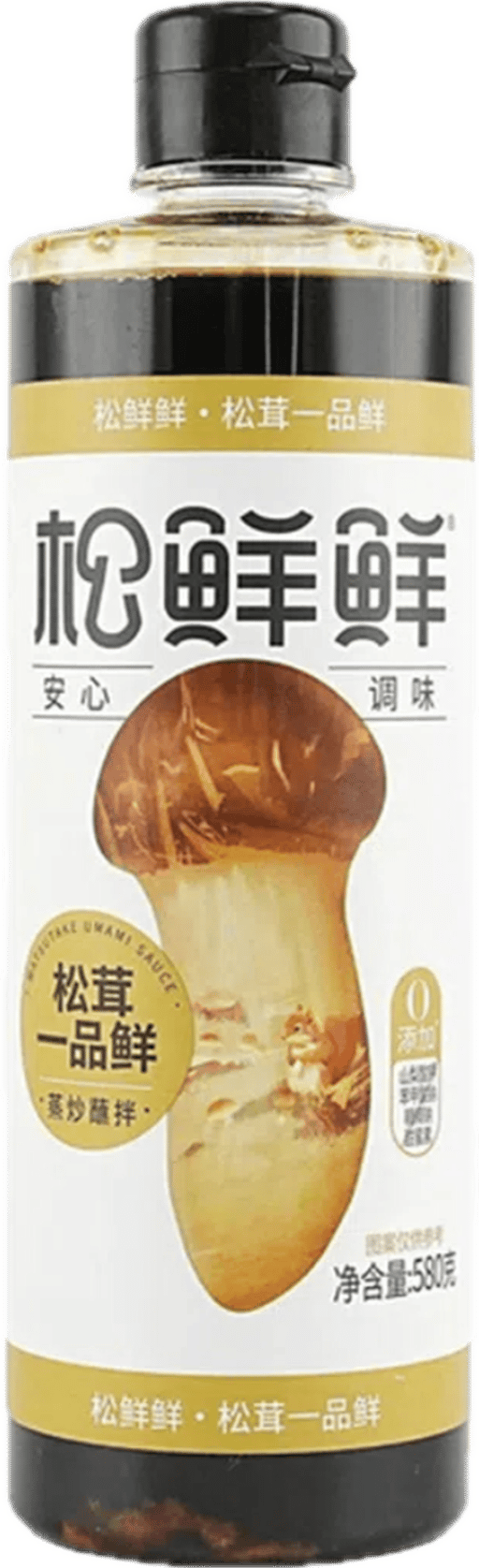 Songxianxian Matsutake soy sauce — 12 × 580g per case