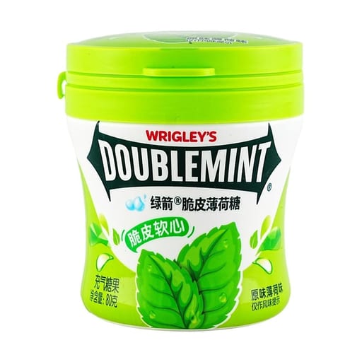 Wrigley's Crispy Mint Candy Original Mint Flover — 36 × 80g per case
